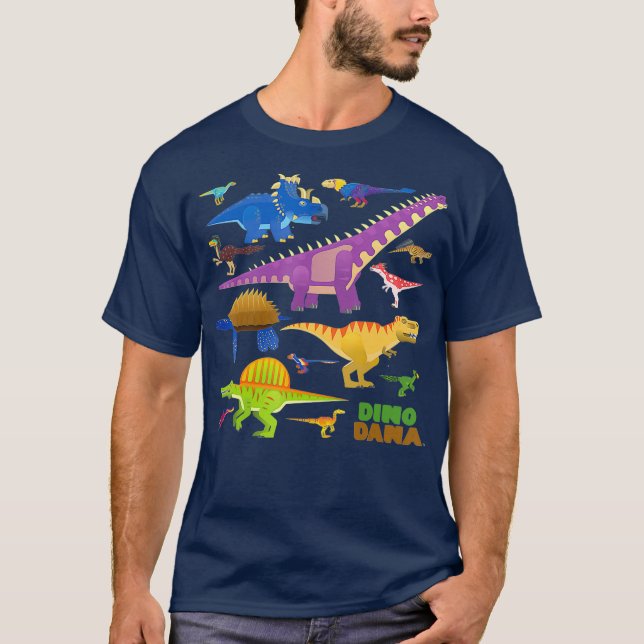 Dino Dana Dinosaur - Camisa de Coleção (Frente)