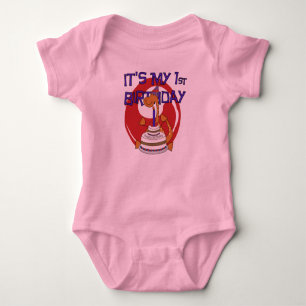 Dino First Birthday Camisetas e presentes