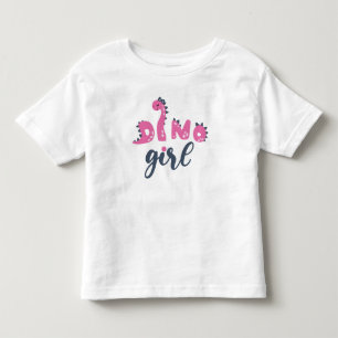 Dino Girl Toddler Dinossaur T-Shirt