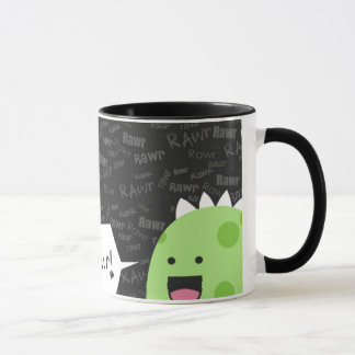 Dinos vai caneca de Rawr