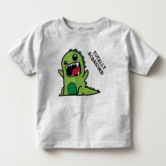 Dinosaur Toddler T-Shirt (Frente)