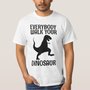 DINOSSAUR A CADA CAMINHO SUAS CAMISETAS DO DINO T-