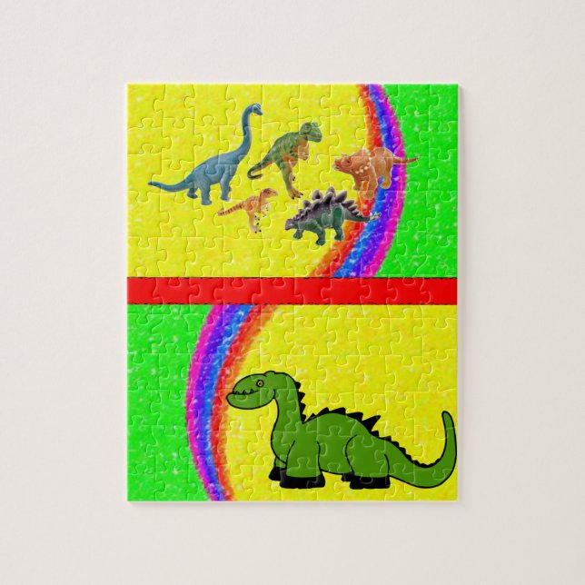 Dinossaur Jigsee Quebra-cabeça (Vertical)