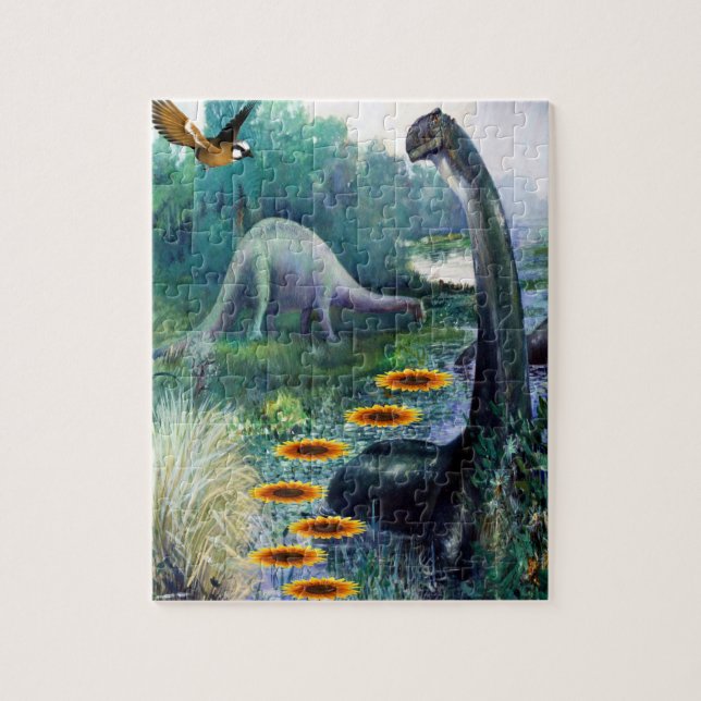 Dinossaur Jigsee Quebra-cabeça (Vertical)
