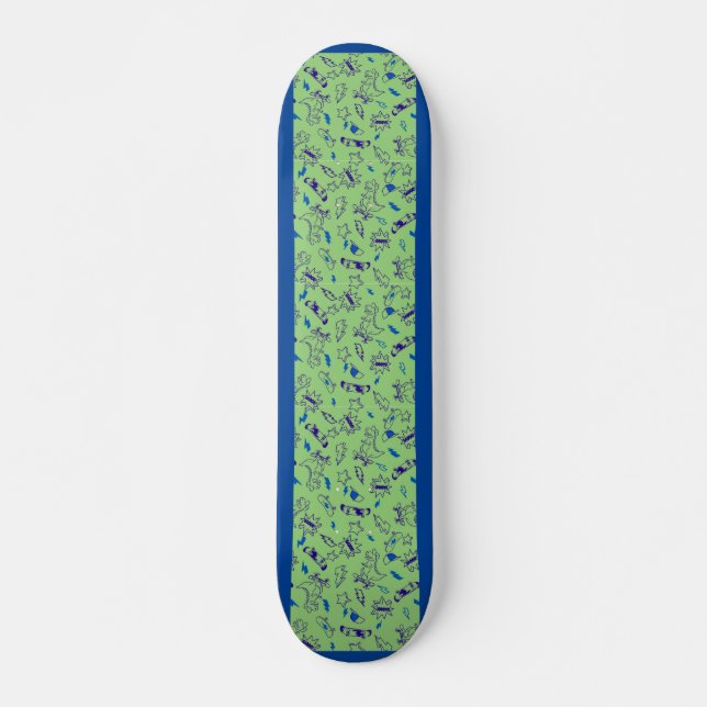 Dinossaur Skateboard (Frente)