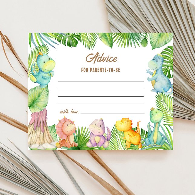 Dinossauro - Aconselhar Pais a Serem Cartão (Criador carregado)