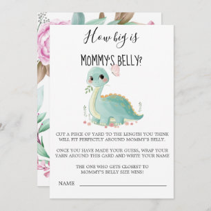 Dinossauro Bonito Como é Grande o Cartões de Barri