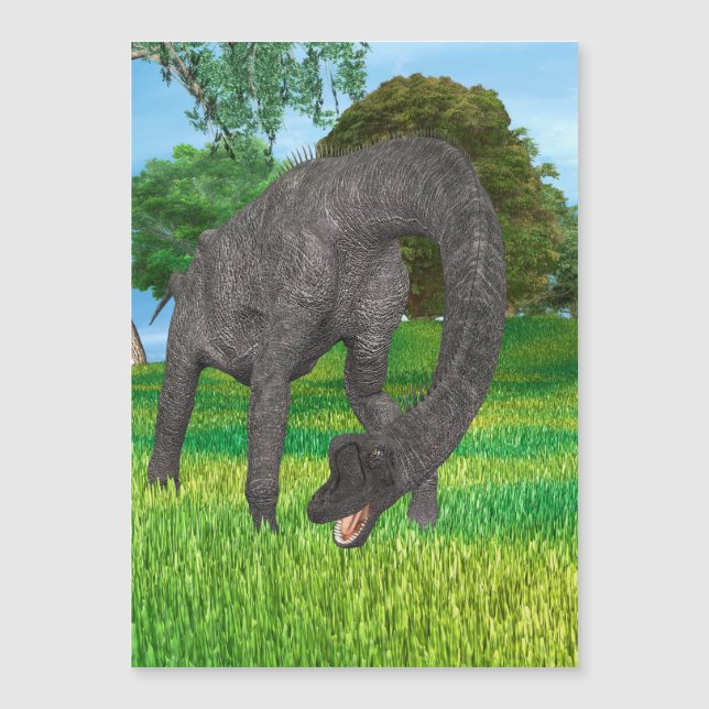 Dinossauro Brachiosaurus (Frente)