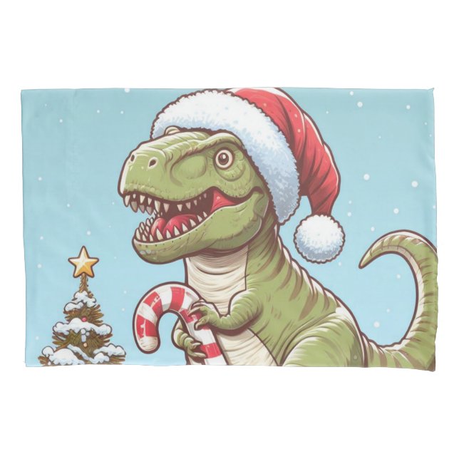 Dinossauro candi doce de Natal (Frente)