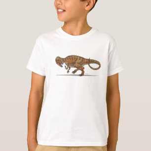 Dinossauro do Allosaurus do t-shirt dos miúdos