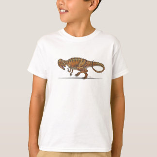 Dinossauro do Allosaurus do t-shirt dos miúdos
