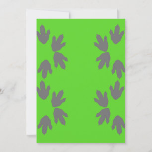 Dinossauro do Parque do Dinossauro Mundial Convite