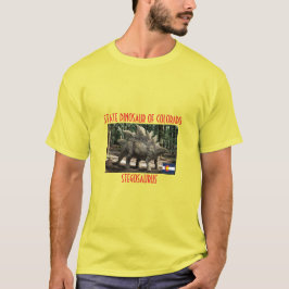 Dinossauro Estatal Da Camisa T Do Colorado