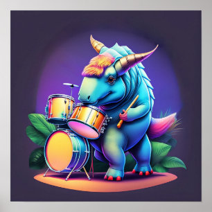 Dinossauro legal - Art Impressão