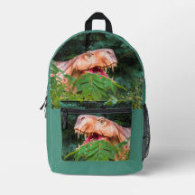 Dinossauro na floresta. 