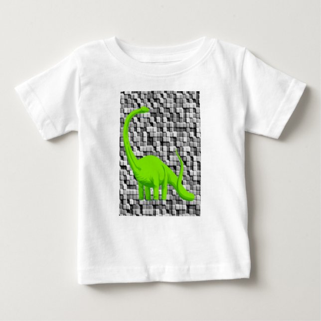 Dinossauro para Camisas de Bebê (Frente)