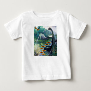 Dinossauro para Camisas de Bebê