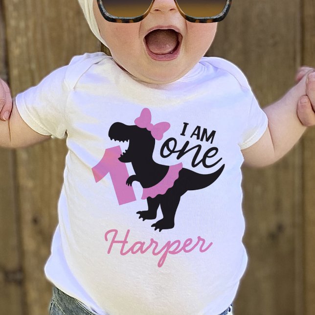 Dinossauro primeiro aniversario com Camisa Tutu (Criador carregado)