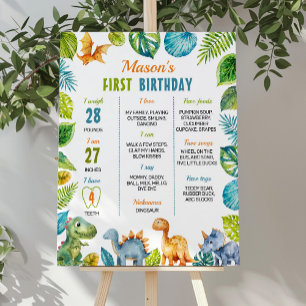 Dinossauro Primeiro Aniversário - Poster