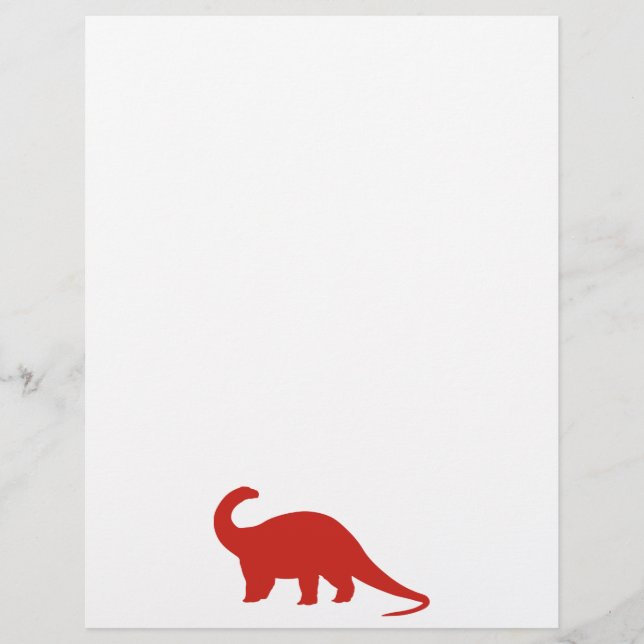 Dinossauro Vermelho (Frente)