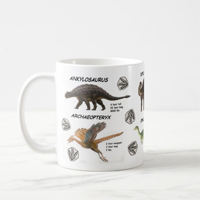 Dinossauros! Caneca (Esquerda)