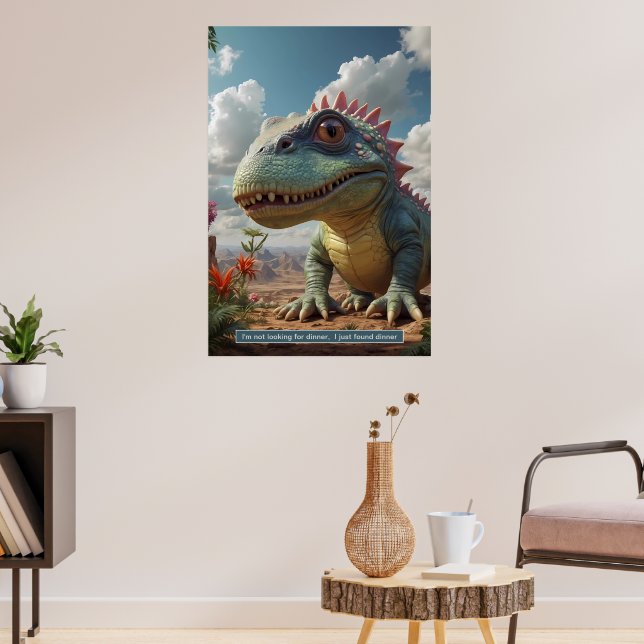 Dinossauros no Espaço: Posters de Coleção de Avent (Sala de Estar 3)