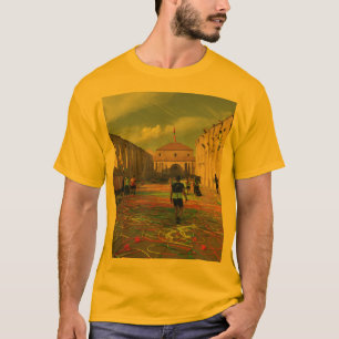Dip yellow Half T-shirt Melhores artigos de na mod