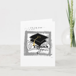 Diploma de Cartões de agradecimentos de Graduação 
