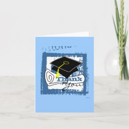 Diploma de Cartões de agradecimentos de Graduação 