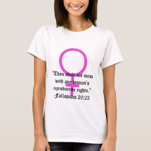 Direito das mulheres a escolherem a camiseta Verse