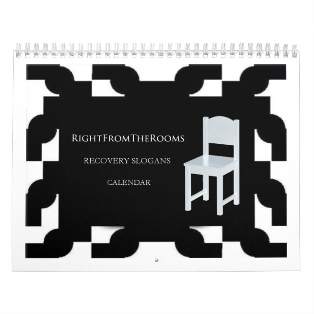 Direito do calendário dos slogan da recuperação (Capa)