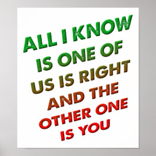 Direito e você poster engraçado