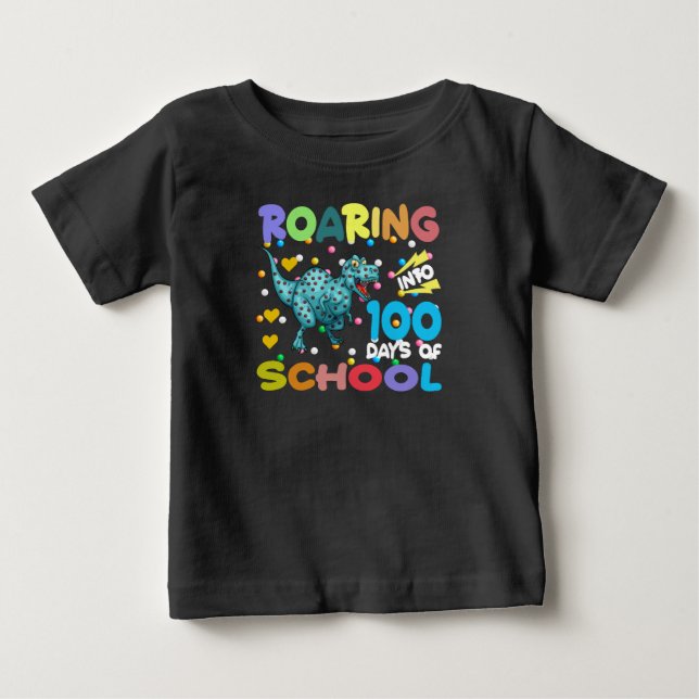 Dirigindo-se a 100 dias de T-Shirt para Crianças d (Frente)
