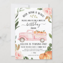 Dirigir Por Convite De Aniversário De Pumpkin