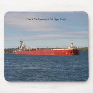 Dirk S. VanEnkevort & Michigan Trader mousepad