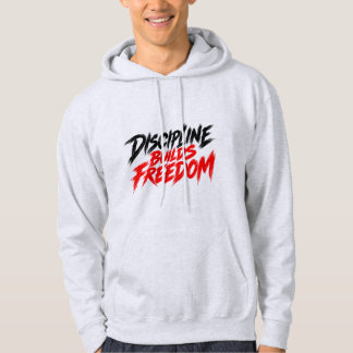 Disciplina Constrói Liberdade Camiseta Motivaciona