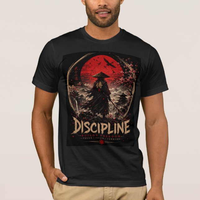 Disciplina Constrói Liberdade – Camiseta Samurai G (Frente)