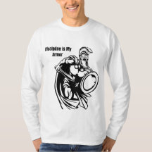 “Disciplina é Minha Armadura” – Camiseta Espada de