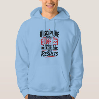 Disciplina Hoje Sucesso Amanhã Tipografia Camiseta
