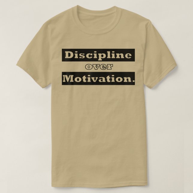 Disciplina sobre a Camisa de Levantamento de Peso  (Frente do Design)