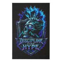 Disciplina Sobre Hype Bitcoin Cripto Mentalidade D