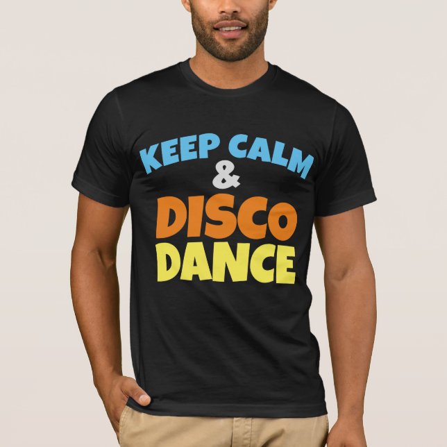 DISCO DANCE 1970s T-SHIRTS CAMISETAS (Frente)