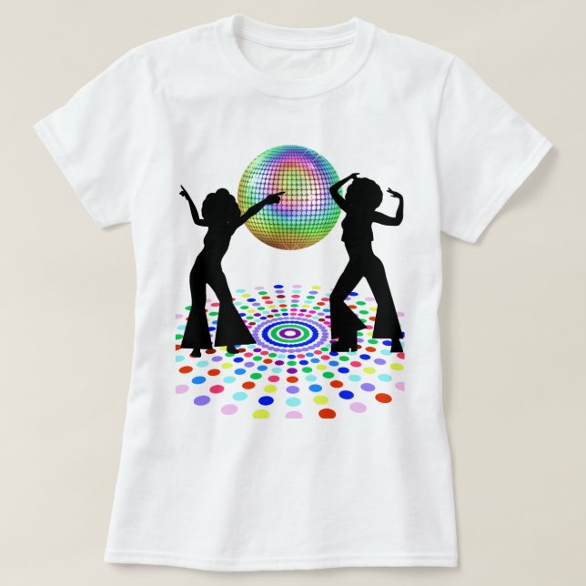 Disco Dance T-shirt (Frente do Design)