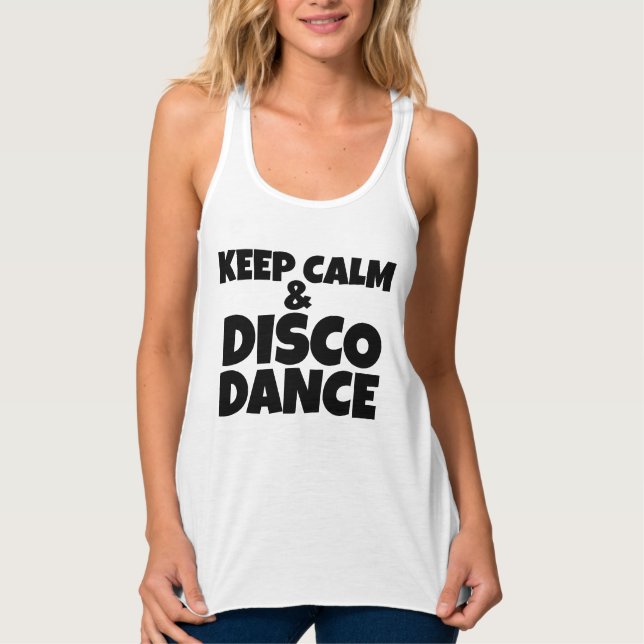 DISCO DANCE T-SHIRTS CAMISETAS TOPS (Frente)