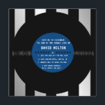 Disco de Vinil Retrô l Convites de Festa de Desped<br><div class="desc">Uma maneira nova e única de enviar convites para a celebração da "última noite de liberdade"! Todo o texto padrão pode ser totalmente personalizado com suas próprias palavras, e você também pode alterar as fontes, tamanhos e cores do texto. Este convite também pode ser personalizado para se adequar a qualquer...</div>