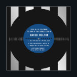 Disco de Vinil Retro l Convites Modernos para Fest<br><div class="desc">Uma maneira nova e única de enviar convites para a celebração da sua "última noite de liberdade"! Todo o texto padrão pode ser totalmente personalizado com suas próprias palavras, e você também pode alterar as fontes, tamanhos e cores do texto. Este convite também pode ser personalizado para se adequar a...</div>