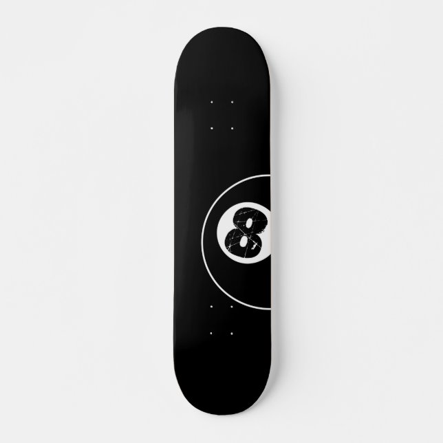 Disco do skateboard Omnibus 8 de 8 Ball (Frente)