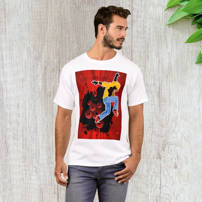 Disco Person Mens T-Shirt (Criador carregado)