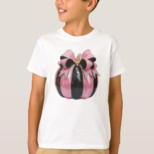 Disco Pumpkin T-Shirt - Rosa brilhante e brilhante