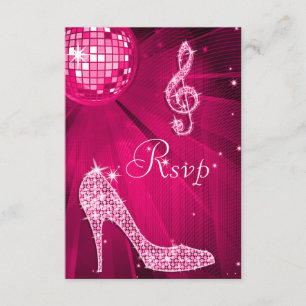 Disco Rosa Hot Disco Ball Heels Sparkle RSVP